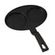 thumbnail image 5 of Sartén Para Huevos, Freidora De Aceite, Olla Para Cocinar, Olla Para Carne, Suministros De Cocina, Sartén Antiadherente, 2 Agujeros, Negro, 5 of 5