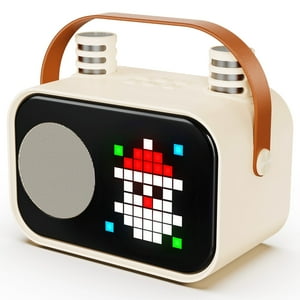 Parlante Bluetooth, Parlante Karaoke Jyx Con 2 Micrófonos Inalámbricos Y Con 15 Efectos De Animación, D58W-T