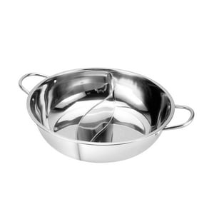 Genérico - Olla Caliente De Acero Inoxidable, Olla Caliente, Sartén Para Fiestas, Hogar, Restaurante