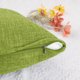 thumbnail image 3 of REGALWOVEN Fundas de Almohada Decorativas de Lino para Casa de Campo, Juego de Fundas de Cojín Cuadradas Rústicas para Sofá Hogar, Verde 20" x 20", 3 of 7