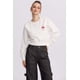 thumbnail image 1 of Polerón Mujer Crop Print Blanco, 1 of 4