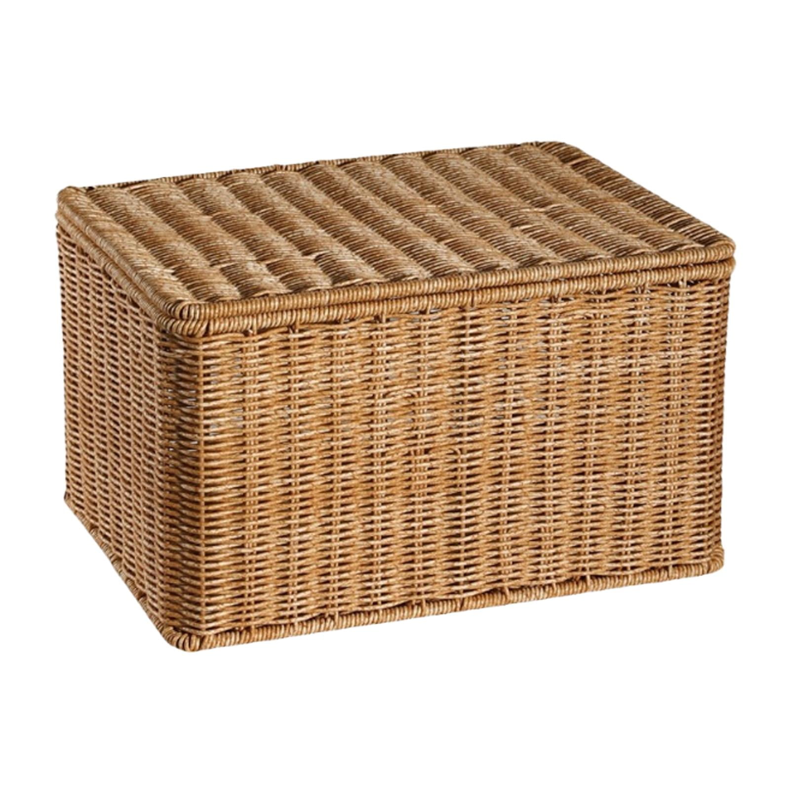Bothyi - Cesta Organizadora De Artículos Diversos, Contenedor De Almacenamiento Decorativo Para Escritorio, Gabinete De Cocina L
