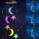 thumbnail image 1 of Campanilla de Viento Solar Toodour con Luna y Estrella de Cambio de Color, 1 of 7