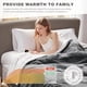thumbnail image 5 of Cama de felpa Sherpa de tamaño completo con calefacción Degrees of Comfort, 5 of 7