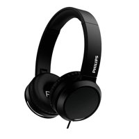 Philips - Audifono Over Ear Alambrico Manos Libres Neg