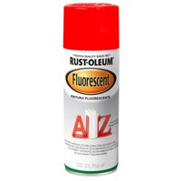 Rust Oleum - Pintura En Aerosol Fluorescente 312Grs Rojo-Naranja