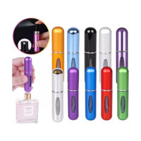 Genérico - Pack De 5 Atomizadores Recargables Para Perfume – Portátiles