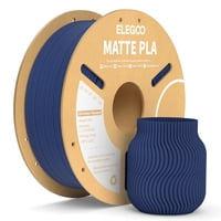 Filamento Para Impresora 3D Elegoo Mate Pla Azul Marino, 1 Kg, 1,75 Mm