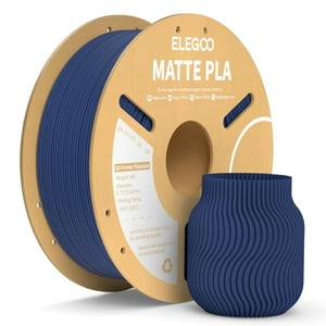 Filamento Para Impresora 3D Elegoo Mate Pla Azul Marino, 1 Kg, 1,75 Mm