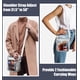 thumbnail image 5 of Bolso de mano MoKo Clear Stadium Approved Crossbody gris, 5 of 7
