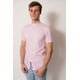 thumbnail image 3 of camisa cuello mao color rosa manga corta fit, 3 of 4
