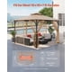 thumbnail image 2 of Malla de repuesto VEVOR para gazebo de 10 x 10 x 7 pies, 2 of 9