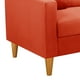 thumbnail image 3 of Sofa New Retro 3CG Felpa 04 Naranja, 3 of 6