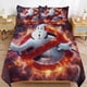 thumbnail image 1 of x286 Ghostbusters Bed Duvet Cover Microfiber Bedding Sets 3D Printed Lightweight 3 Piece Comforter Sets, 1 Duvet Cover And 2 Pillow Shams for Kids Boys Girls 79"x90" jn286, 1 of 5