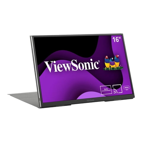 Monitor Portátil Viewsonic Vg1656N 16"" 1200P Ips 60W Usb-C