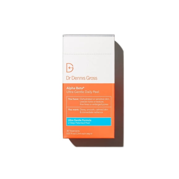 Peel Dr. Dennis Gross Alpha Beta Ultra Suave, 30 tratamientos diarios