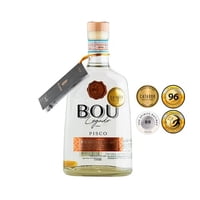 Pisco Bou Legado Blanco 40º Moscatel 750 Ml