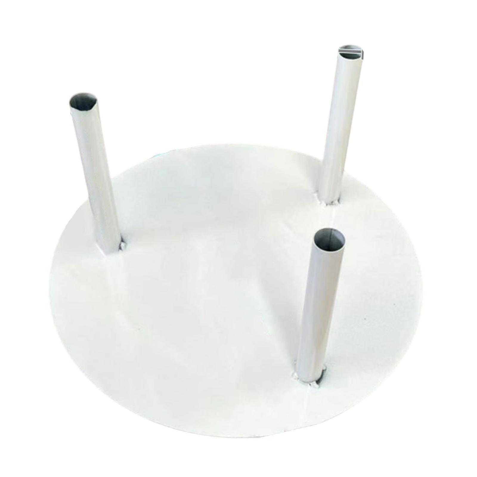 Magideal - Base De Soporte De Exhibición De Polos De Flores, Portavasos, Artesanías De Bricolaje, Soporte De Soporte De Flores Reutilizable, Base De Pie Para El Tres Poste