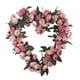 thumbnail image 4 of Guirnalda De Puerta Delantera Artificial Con Corona De Corazón Rosa Para Adornos De Fiesta Rosa, 4 of 5