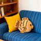 thumbnail image 2 of Peluche de pez Taiyaki Roqei 35 cm – Animal de peluche suave, 2 of 7