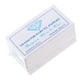 thumbnail image 1 of 25 piezas de papel de diamante, azul y blanco, 80 x 45 mm, suministros de joyería, 1 of 2