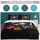 thumbnail image 5 of One-Punch Man Anime Home Bed 3-piece Set Classic Japanese Anime Polyester Wash Student Dormitory Set, 5 of 5