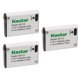 thumbnail image 1 of Batería Kastar 3 unidades 3.6 V 1250 mAh de ion‑litio, 1 of 3