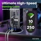 thumbnail image 4 of Cable Ethernet GEARit Cat6 para exterior, plano, 200 pies, 10 Gbps, 4 of 8