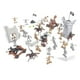 thumbnail image 3 of Caballero Figuras Soldado Ejército Modelo Con Caballos, Juego De Caballería Para Regalos, 3 of 5