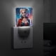 thumbnail image 4 of Harley Quinn Luz nocturna LED con sensor de anochecer a amanecer para dormitorio, baño, pasillo, escaleras - Lámpara LED nocturna de enchufe, 0.5W - 1 pieza, 4 of 6