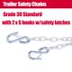 thumbnail image 4 of Cadena de Seguridad NBJINGYI 122 cm 3/16" 2 Ganchos 2 piezas, 4 of 6