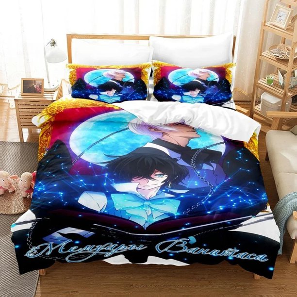 Anim The Case Study of Vanitas Bedding Set Bed Set Adult Kid Bedroom Duvet cover Sets Bed Sheets