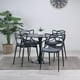 thumbnail image 2 of Comedor Moderno Negro | Mesa Tulip 100cm + 4 Sillas Masters, 2 of 3