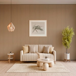 Masisa - Revestimiento Ripado Carvalo 2480X218 Mm