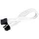 thumbnail image 1 of Extensión de cable de alimentación SilverStone PP07-PCIW-x de 8 pines a PCI-E de 8 pines, 1 of 2