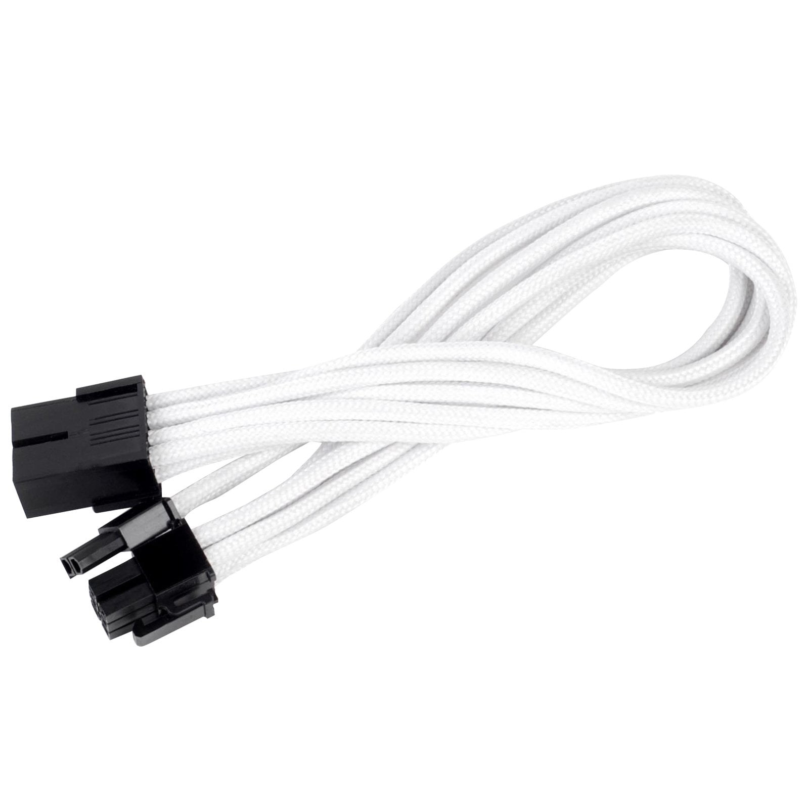 Extensión De Cable De Alimentación Silverstone Pp07-pciw-x De 8 Pines A Pci-e De 8 Pines