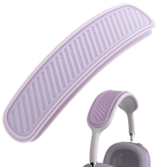 Cubierta de repuesto de silicona morada para diadema de AirPods Max