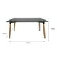 thumbnail image 2 of Mesa de comedor rectangular Negra Eames 120cm, 2 of 5