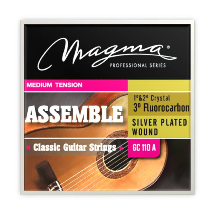 Set Cuerdas Guitarra Clásica Assamble Gc110a Magma