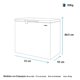 thumbnail image 5 of Freezer Horizontal Dual 145 Lts. / FDHM150BY0, 5 of 8