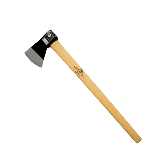 Hacha Leñador Casco 5 Lbs Mango Madera Robusta y Ergonómica