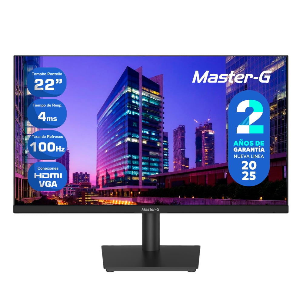 Master-g - Monitor De Pc 22" Full Hd 100hz 4ms Mgme2230