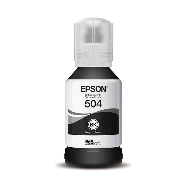 Botella de Tinta Original T504 Negro