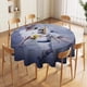thumbnail image 5 of Son Heung-min Mantel Redondo con Estampado Icónico de Temática, Se Adapta a la Mayoría de Mesas, Fácil de Cuidar, Regalo Perfecto para Aficionados, Amigos y Familia.180cm, 5 of 6