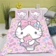 thumbnail image 1 of Hello Kitty Duvet Cover Luxury Bedding Set Children Grade A Printed Home Modern Cartoon Anime Bed Sheets, 1 of 5