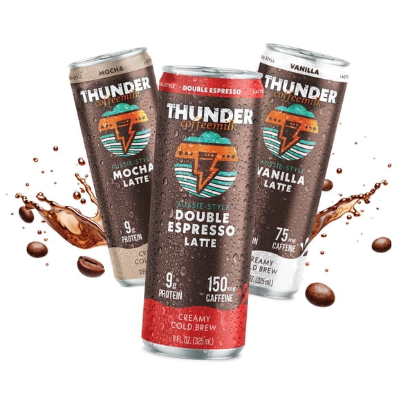 Cold Brew de Café Thunder Coffeemilk 325 ml Latte con Proteína