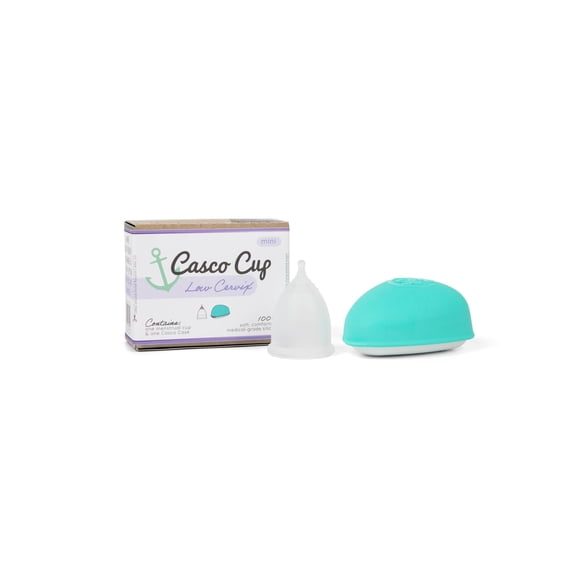 Copa Menstrual Casco Cup Mini - Cérvix bajo