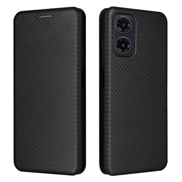 Funda Flip para FOXDOCK Motorola Moto G35 5G - Funda magnética de negocios, funda protectora delgada