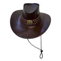 Genérico - Sombrero Vaquero Unisex Gorro Gorra Jockey Oeste Fiestas