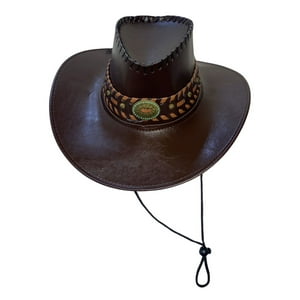 Genérico - Sombrero Vaquero Unisex Gorro Gorra Jockey Oeste Fiestas